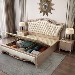 Elegant Solid Wood Light Luxury Double Beds – Wholesale Inventory Solutions