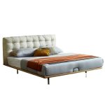 Handcrafted White Fraxinus excelsior Bed