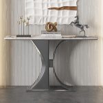 Contemporary Entryway Table Base Design