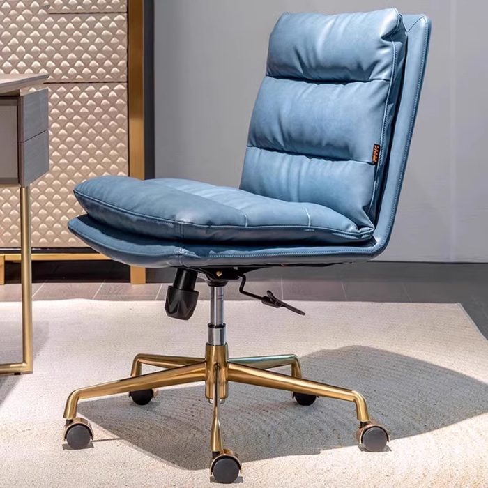 High-End Modern Office Chair with Backrest and Adjustable Features