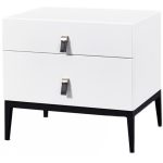 High-End Nightstand with Elegant Storage Solution