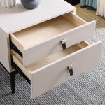 High-End Nightstand with Elegant Storage Solution