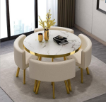 Modern Scandinavian Dining Table and Chairs for Wholesale