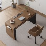 Solid Wood Office Desk