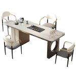 Luxury stone coffee tables add a touch of class to any room.