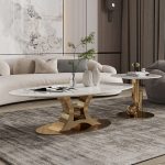 Modern Stainless Steel Base for Coffee Tables