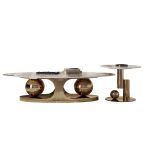 Coffee Table Base, Heavy-Duty Stainless Steel