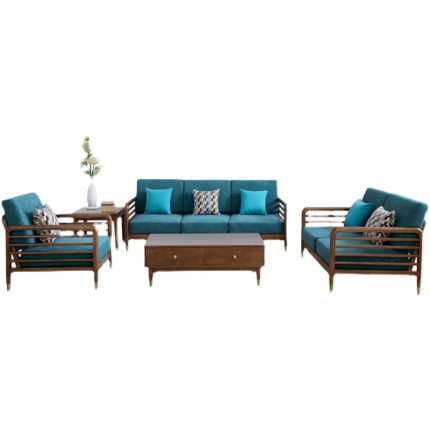 "A versatile solid wood frame sofa that complements both classic and modern interiors."