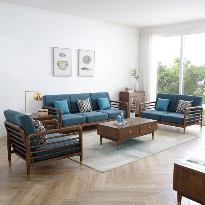 "A versatile solid wood frame sofa that complements both classic and modern interiors."