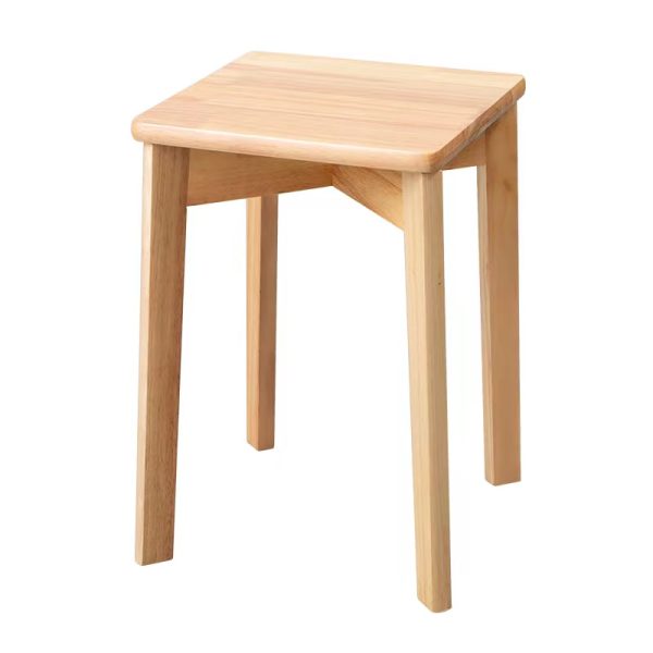 Bulk Order Asian-Inspired Vanity Benches - Lightweight Ashwood Stool for Bedroom Furniture Sets