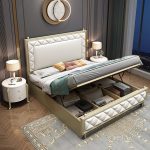 Solid Wood Light Luxury Double Beds – Timeless Design for US Distributors