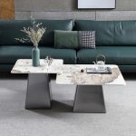 Scratch-resistant stainless steel tea table base for long-term use