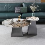 Scratch-resistant stainless steel tea table base for long-term use