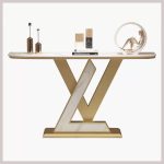 Stainless Steel Base for Entryway Tables, Easy Maintenance