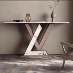 Stainless Steel Base for Entryway Tables, Easy Maintenance
