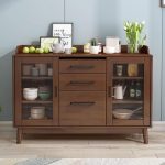 Luxury Handcrafted Solid Wood Sideboard for Upscale Homes