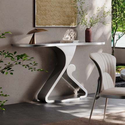 Versatile Entry Table Base for Home Decor