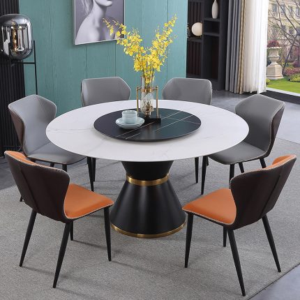Elegant Stainless Steel Table Base