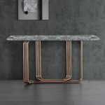 Stainless Steel Base for Entryway Furniture, Compact Design