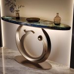 Entryway Table Base with Sturdy Stainless Steel Frame