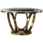 Stainless Steel Table Base with Reinforced Crossbars – Ensures Maximum Stability