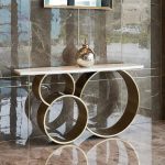 Stainless Steel Base for Modern Entryway Tables