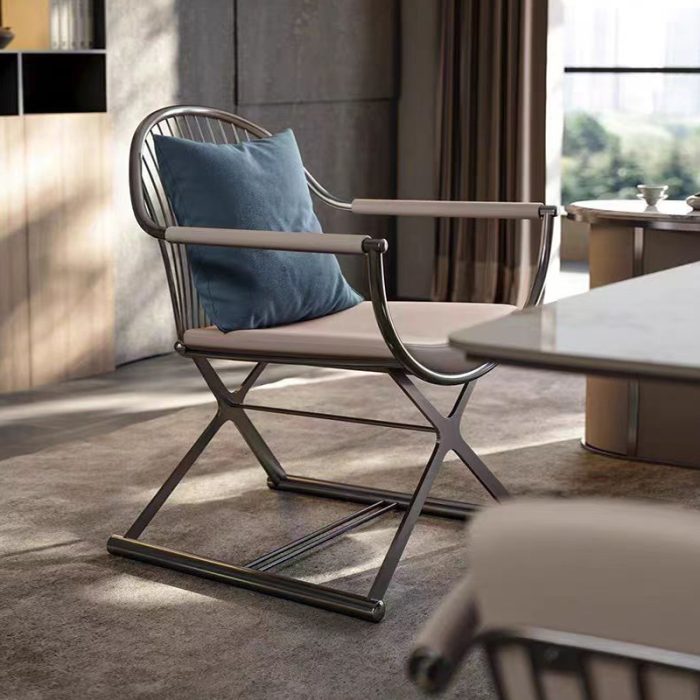 2.Elevate your space with the sophisticated style of our tea chairs.