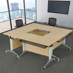 Minimalist Functional Conference Table – Sleek, Durable & Perfect for Professional Spaces
