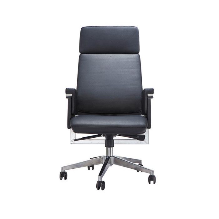 Minimalist High-Back Chair for Corporate Environments