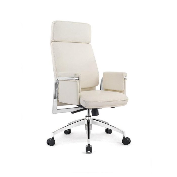 Minimalist High-Back Chair for Corporate Environments