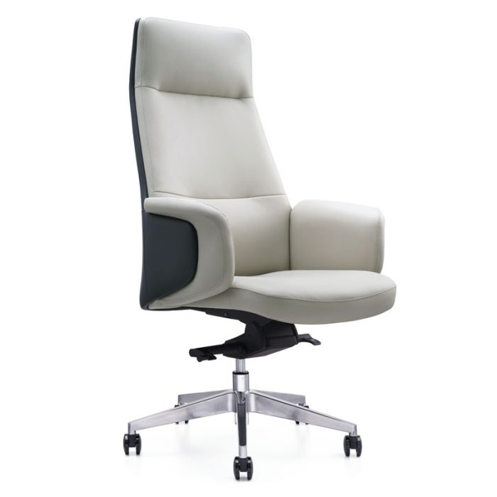 Minimalist Leather Office Chair – Comfort Meets Elegance