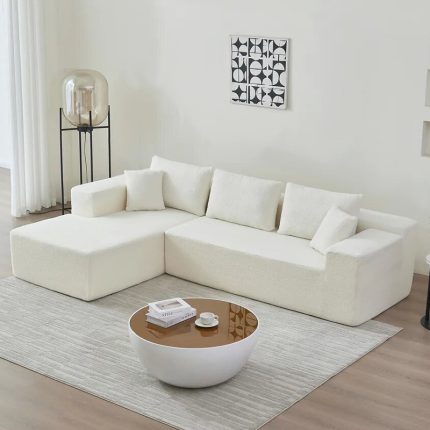 Compact 36D foam sofa, maximizes space efficiency
