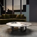 Elegant Stainless Steel Coffee Table Base