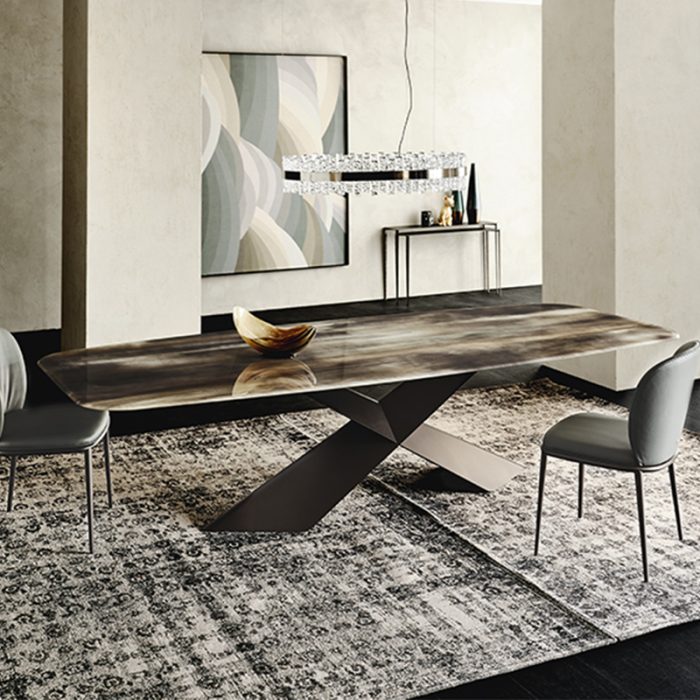 Minimalist Stainless Steel Table Bases – Perfect for Contemporary Designs