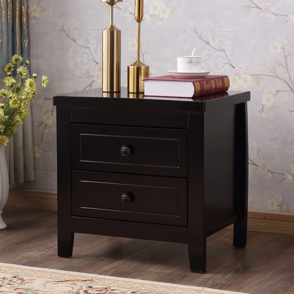 Solid Wood Nightstand – Modern Minimalist Design for Wholesale Buyers