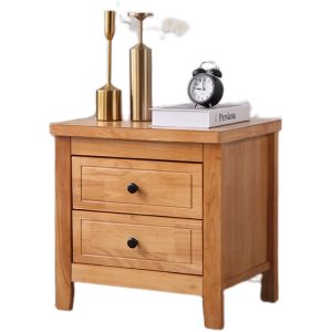 Solid Wood Nightstand – Modern Minimalist Design for Wholesale Buyers