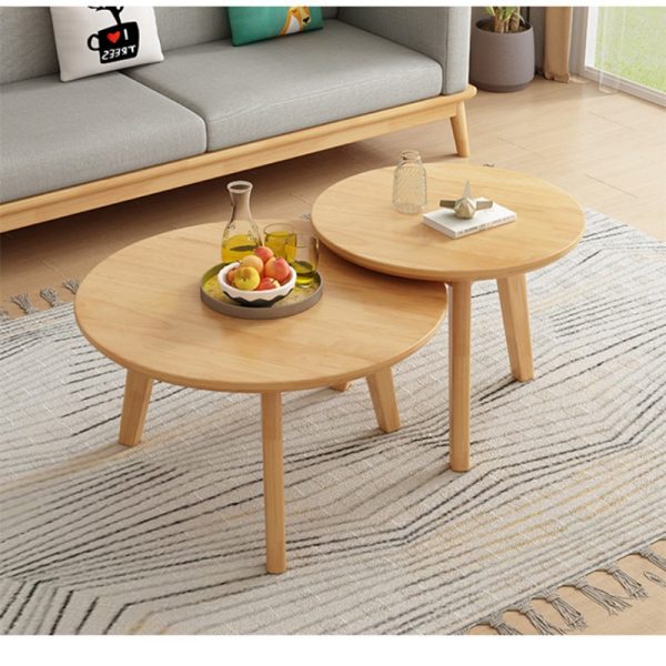 Minimalist Solid Wood Coffee Table for Wholesale