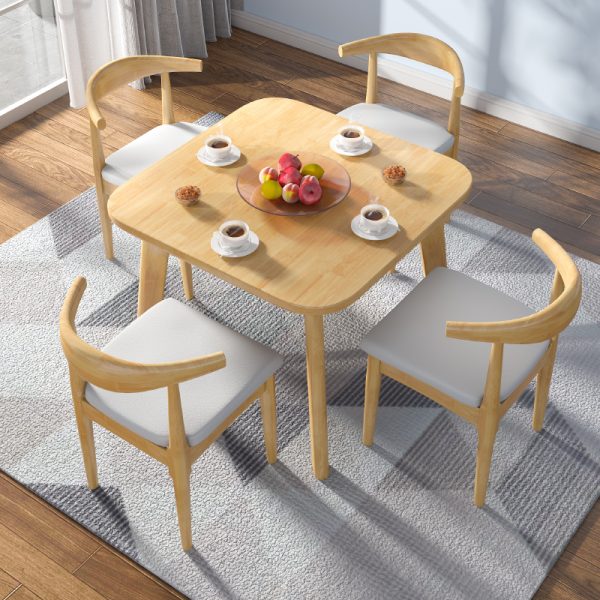 Minimalist Solid Wood Dining Table for Wholesale