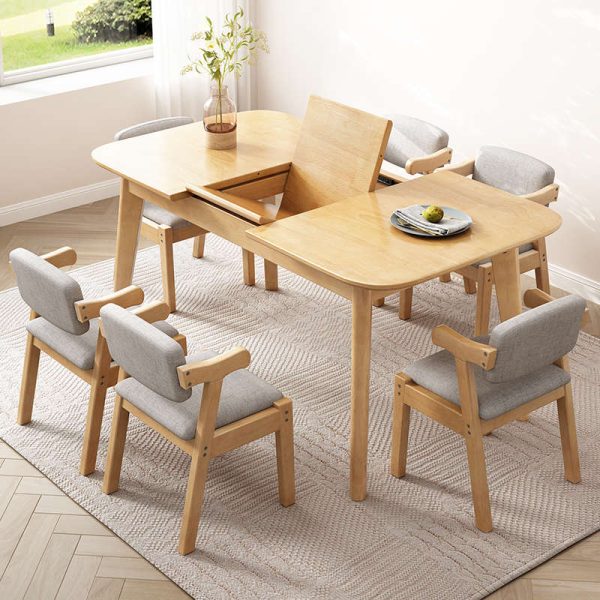 Minimalist Solid Wood Dining Table for Wholesale