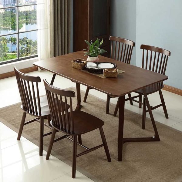 Minimalist Solid Wood Dining Table for Wholesale