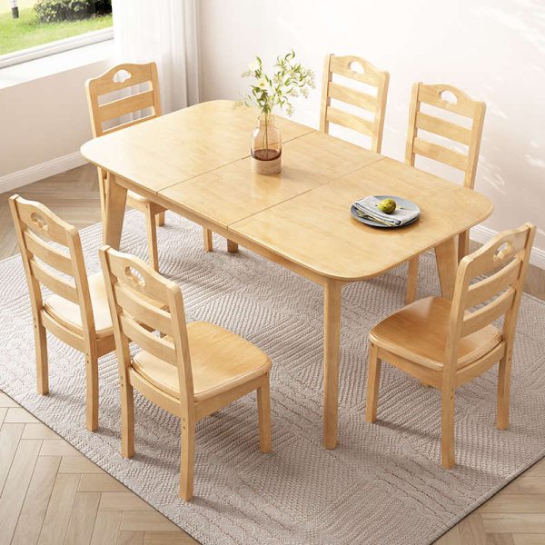 Minimalist Solid Wood Dining Table for Wholesale