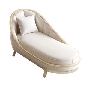 Premium Solid Wood American Chaise Lounge