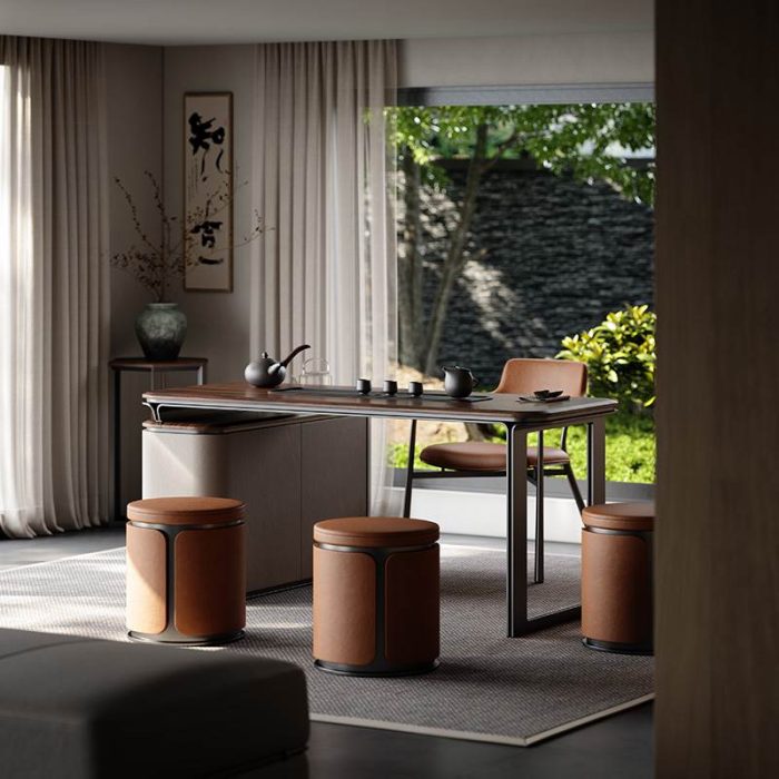 Solid wood coffee tables bring classic charm to modern homes.