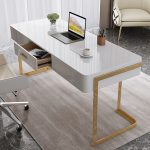 Modern Light Luxury All-in-One Office Desk