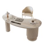 Modern Luxury Desk for High-End Workspaces with Integrated Storage
