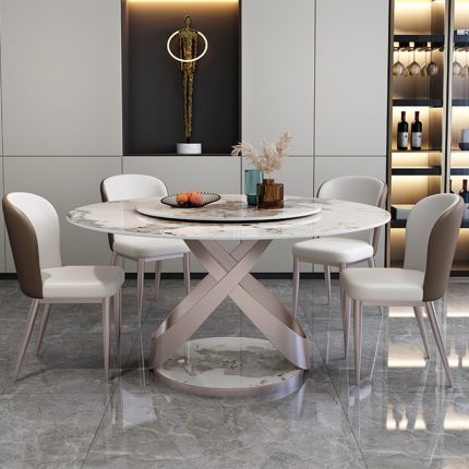 Stainless Steel Table Base for Dining Tables