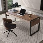 Modern Minimalist All-in-One Office Desk