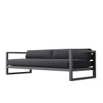 Modern Minimalist Aluminum Sofa