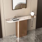Stainless Steel Base for Entryway Tables, Easy to Install