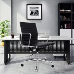 Modern Minimalist Mid-Back Office Chair